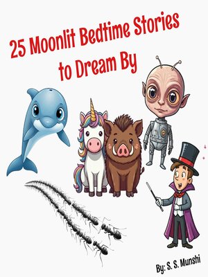 cover image of 25 Moonlit Bedtime Stories to Dream By